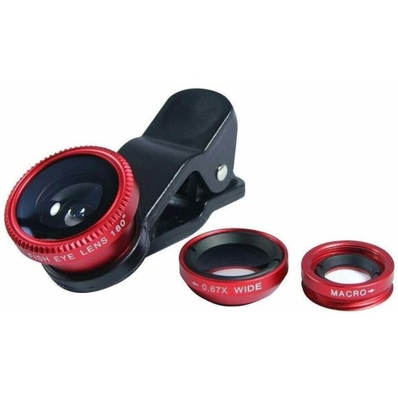 Craig Smartphone Camera Lens Kit - Fisheye, Wide Angle & 10x Lenses NIB - Picture 1 of 3
